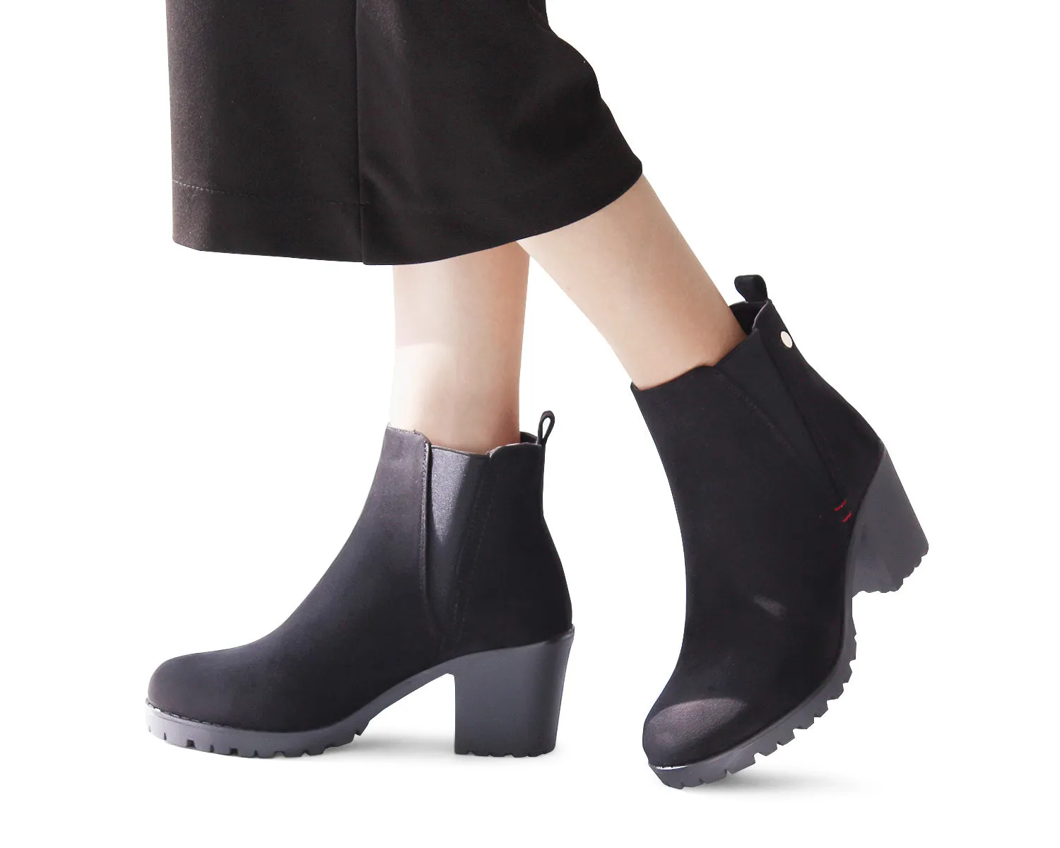 Women Casual Suede Ankle Boots