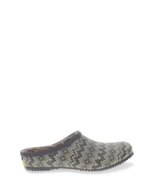 Women's Fair Isle Clog - Taupe