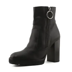 Zara Woman Zipper Platfom Boots | 100% Authentic Leather